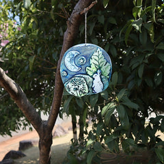 Acrylic Rabbit Moon Garden Ornament Pendant