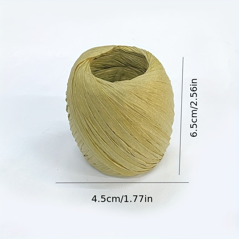 Raffia Paper Rope Rugby String 100% Raffia Hat Bag 15g/pc