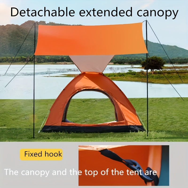 Portable Automatic Tent with Sun Protection for Camping Picnics