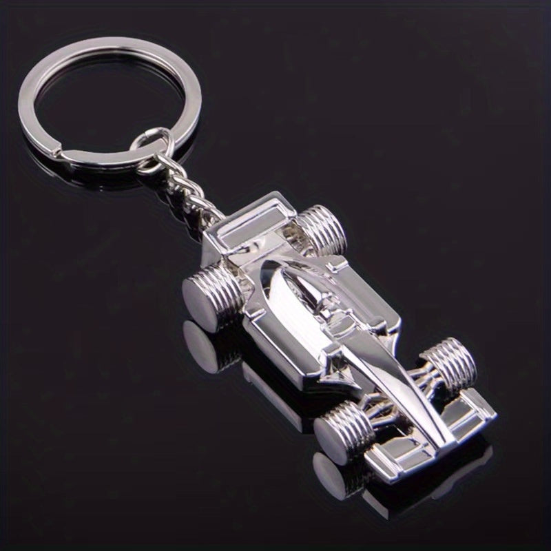 Sports Car Shaped Key Chain Pendant Zinc Alloy Key Ring Gift