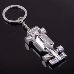 Sports Car Shaped Key Chain Pendant Zinc Alloy Key Ring Gift
