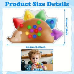 TASAHNI Hedgehog Sorting Toy for Ages 3+