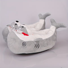 Men's Shark Warm Soft House Shoes Indoor Slippers