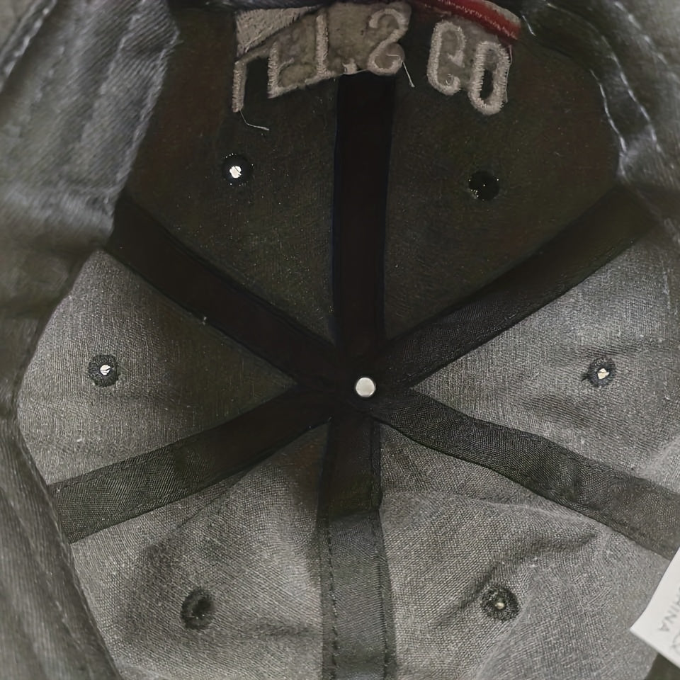 Adjustable Embroidery Denim Baseball Cap