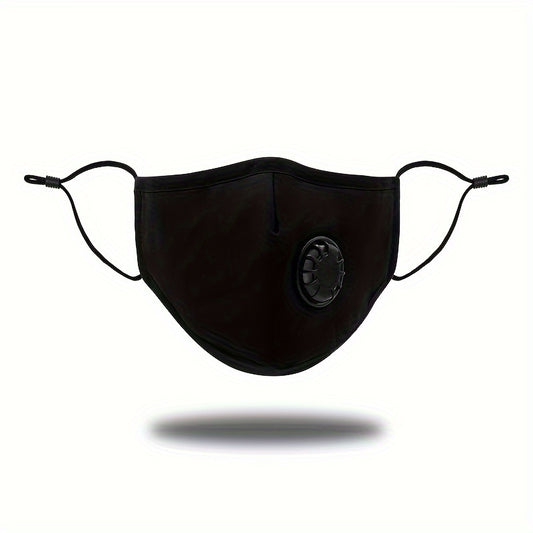 Breathable Windproof Face Mask Solid Cotton Face Cover for Outdoor Activities