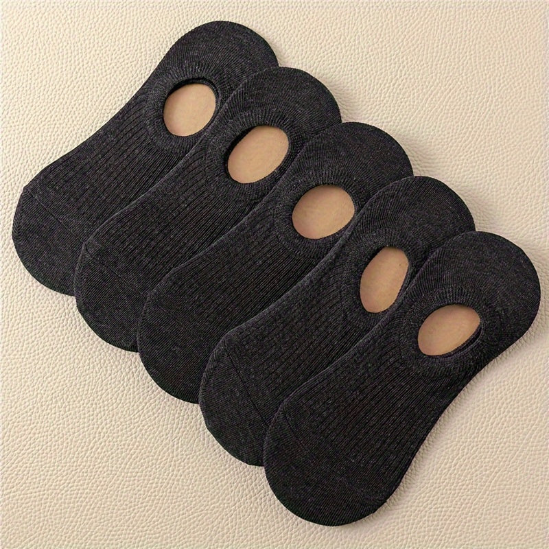 5 Pairs Soft Lightweight Ankle Socks Women's Stockings & Hosiery