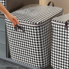 Large Capacity Zipper Organizer Lightweight Dustproof Storage Box