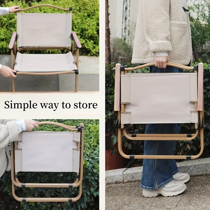 Portable Foldable Lawn Chair for Fishing Picnic Daily Use