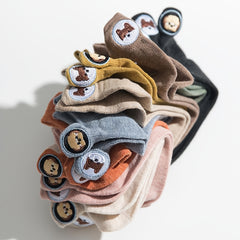 10 Pairs Cartoon Animal Funny Ankle Socks Women's Stockings