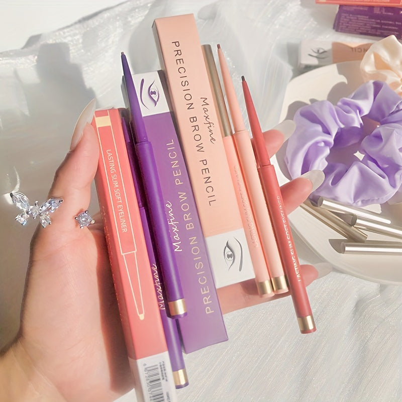 Colorful Eyeliner Gel Pen Smudge Proof Waterproof Pen 3 Colors