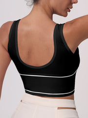 Wirefree Yoga Bra Full Coverage Sports Bra