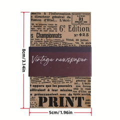 60pcs Retro Plant Background Paper Memo Pad for Journals & Planners