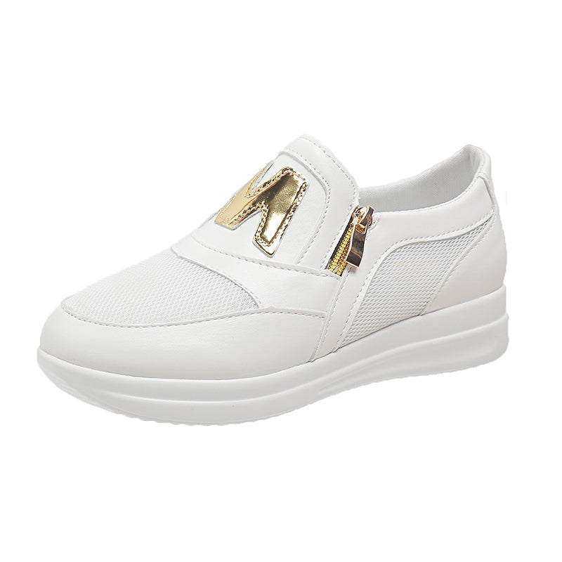 Women's Mesh Sports Shoes Air Cushion Sole Casual Walking Shoes