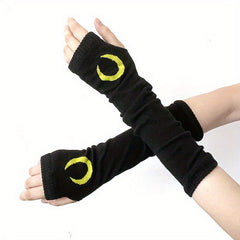 Pattern Print Arm Sleeves UV Protection Bohemian Gloves