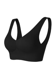 Women Lightly Lined Wire Bra Push Up Deep V Underwire Double Support