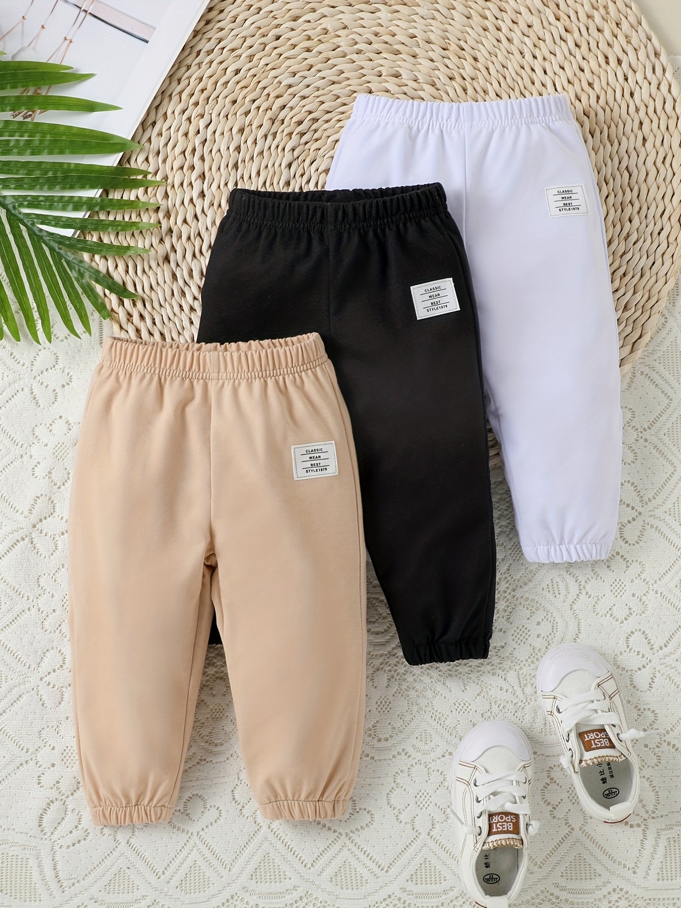 Boys Multicolor Pants Set Comfy Casual Trousers Outfit