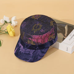 Y2K Lace Denim Baseball Cap Vintage Sunscreen Sports Hat