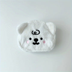Kids Plush Bear Coin Purse Small Storage Bag