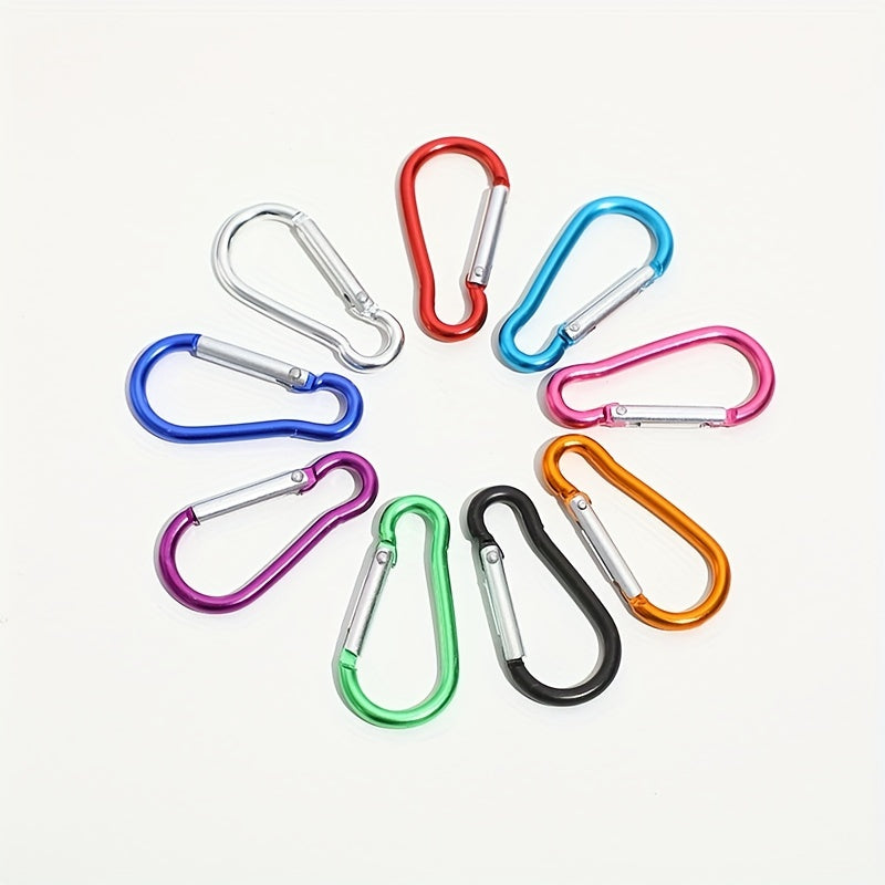 Gourd Shaped Spring Buckle Key Chain Aluminum Alloy Backpack Hanging Buckle