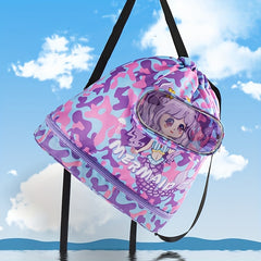 Kids Swimming Bag Waterproof Storage Beach Shoulder Bag