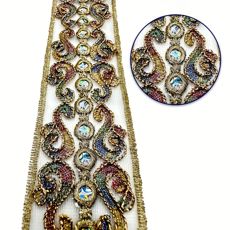 Sequin Strap Lace Sewing Craft Fabric Ribbon Home Decor Sewing Supplies