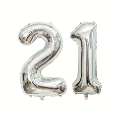 2pcs 81 28 Cm Number Foil Balloons Birthday Party Decor Supplies
