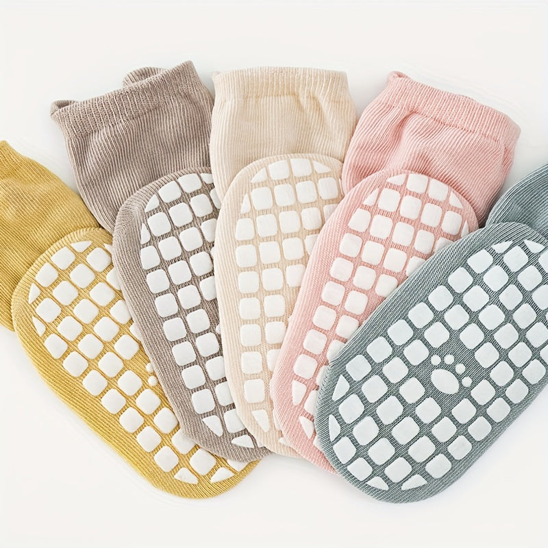 Baby Girls Floor Socks Indoor Toddler Learn To Walk Socks Cotton Non slip Socks