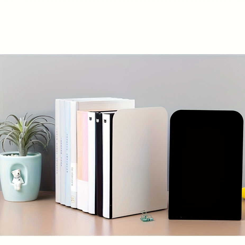 Metal Bookshelf Minimalist Large Book Clip Book Support Book Stop Student Use
