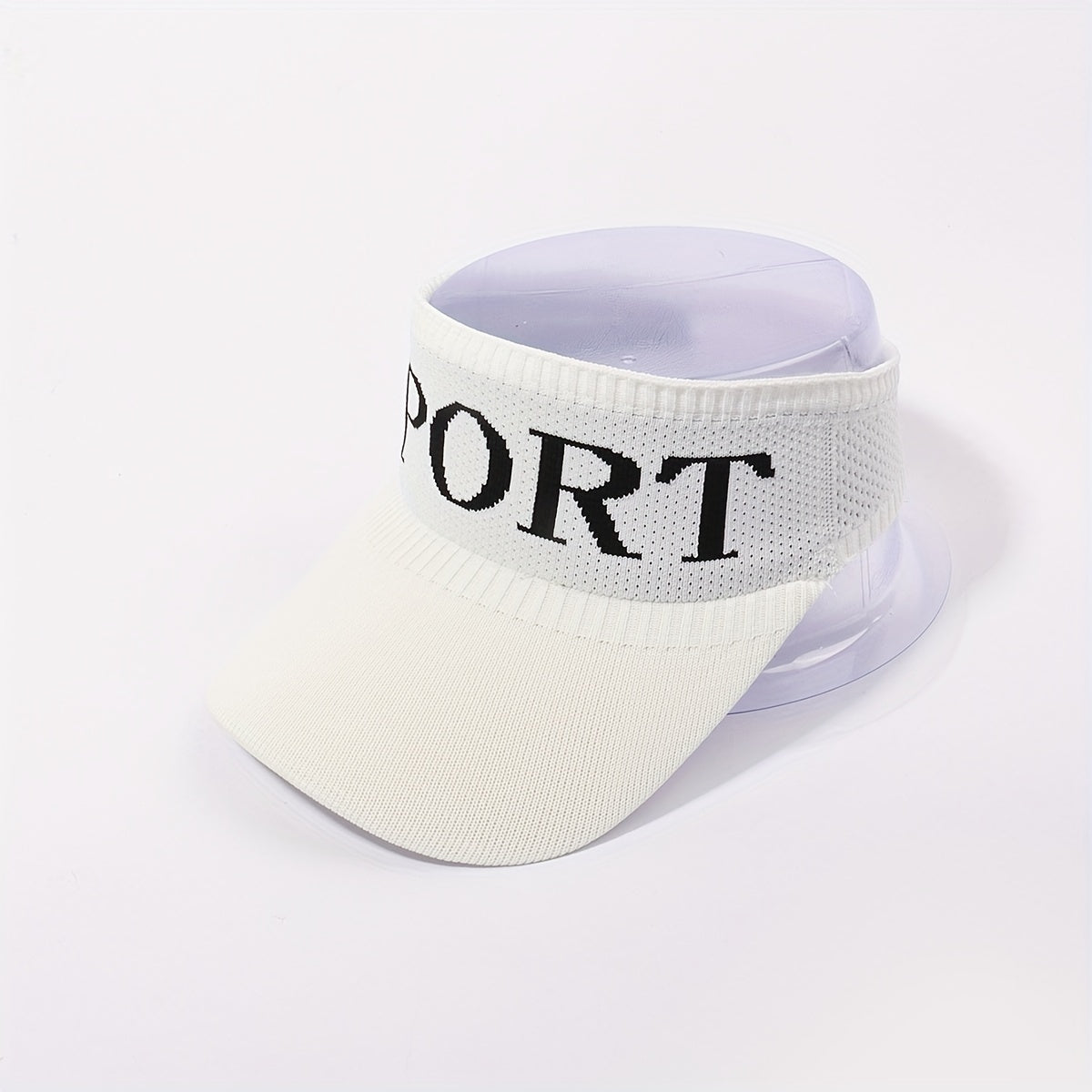 Women's Knitted SPORT Ponytail Visor Hat UV Protection Lightweight