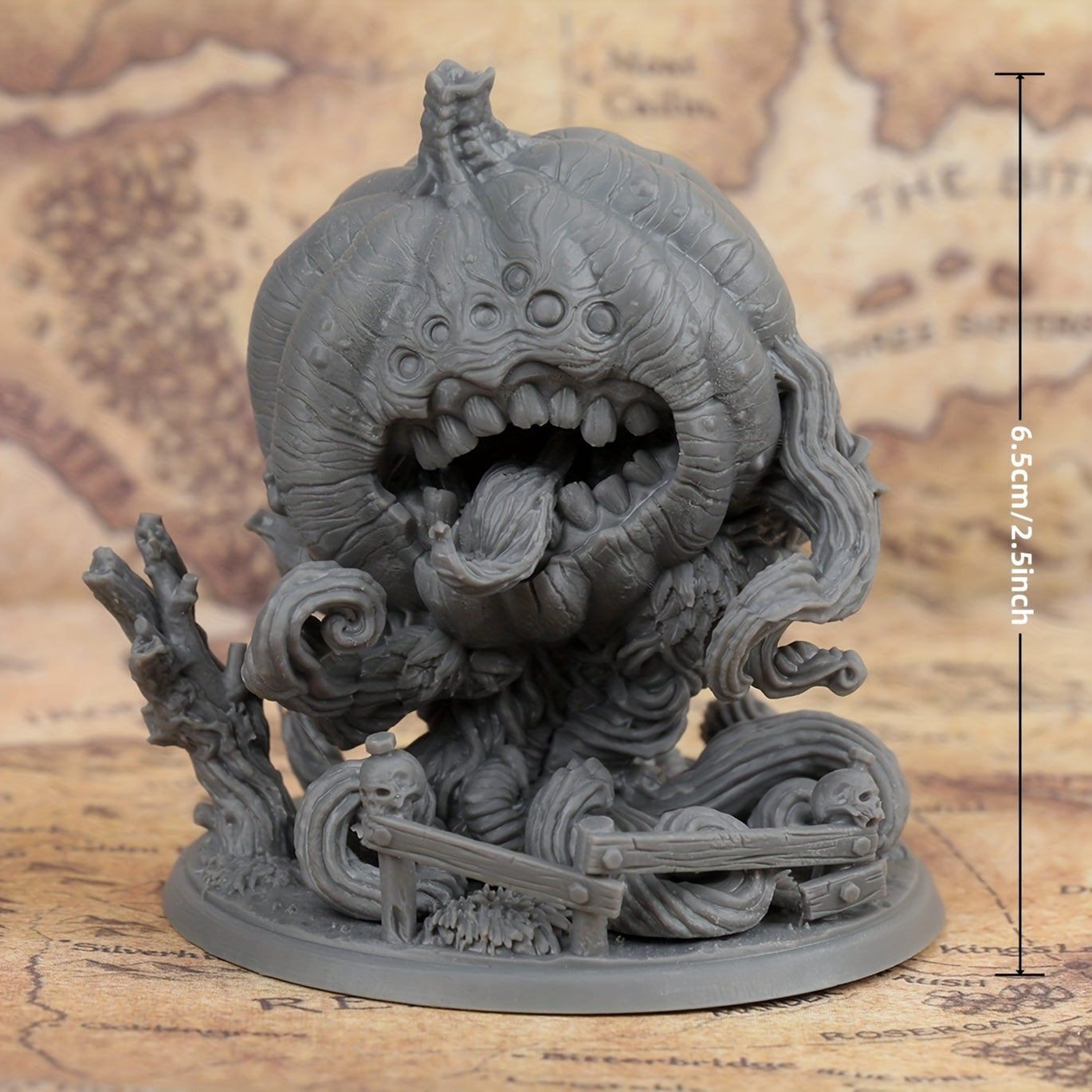 Giant Pumpkin Monster Miniatures Resin for RPG Games