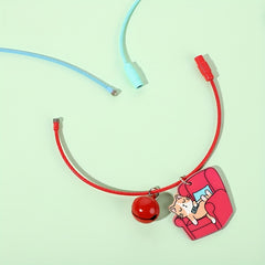Cat Key Chain Bell Pendant Key Ring Children's Bag Pendant Gift