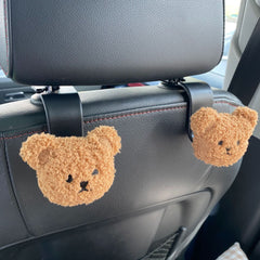 Bear Car Hook Multifunctional Storage for Child Safety Seats