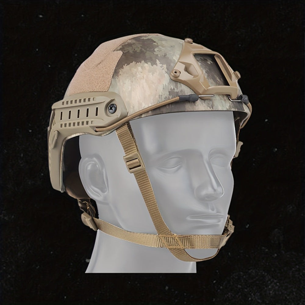 Outdoor Helmet Cover Camouflage Hole Design
