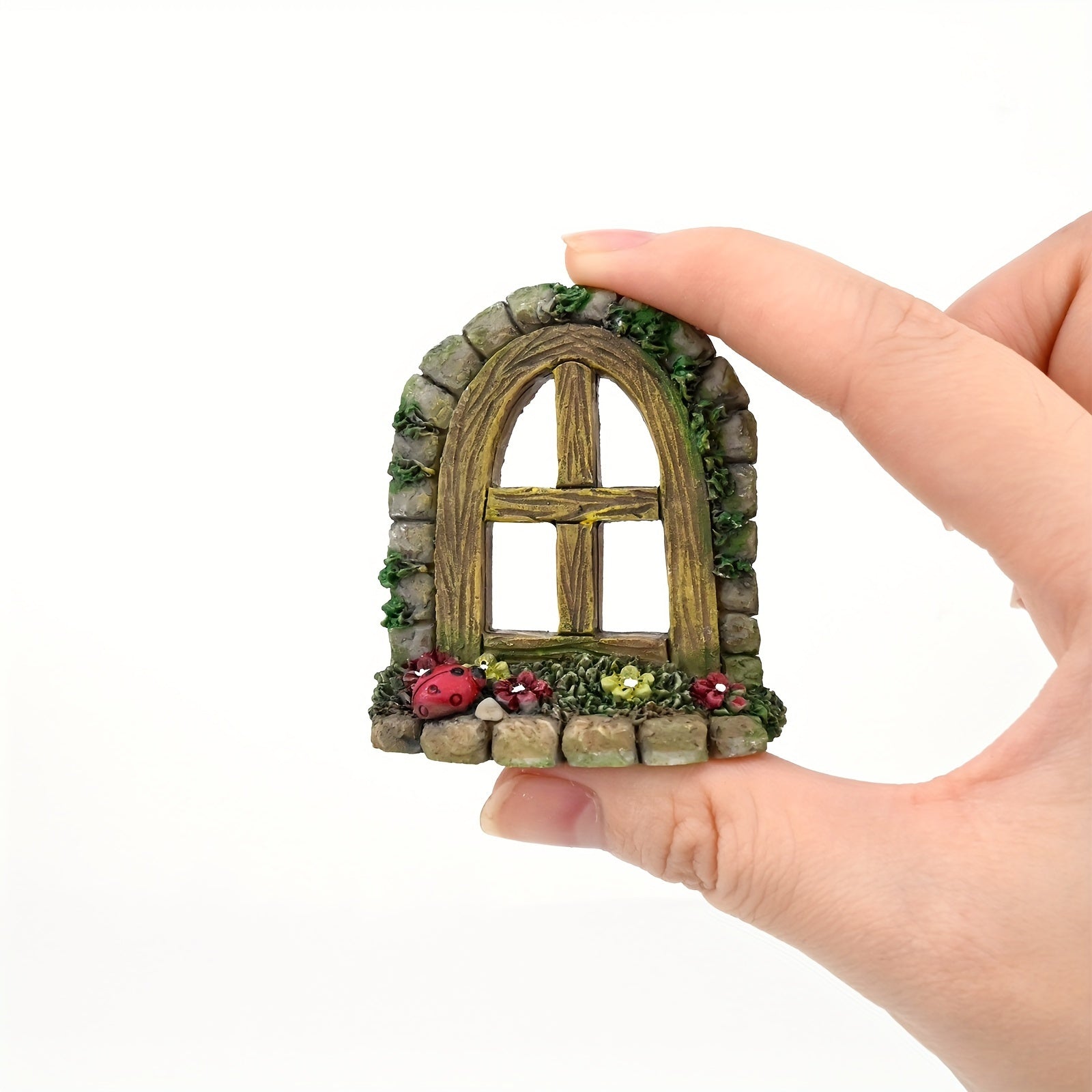 Miniature Fairy Tale Resin Doors for Photo Frame Decoration