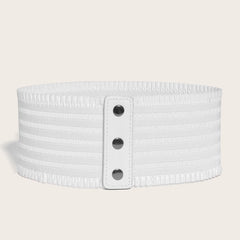 Women's Stretchy Dress Belts Elastic Corset Waistband