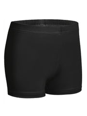 Girls Stretchy Solid Dance Shorts Gymnastics Practice Performance