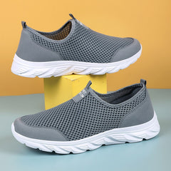 Men's Mesh Slip on Sneakers Lightweight Walking Shoes