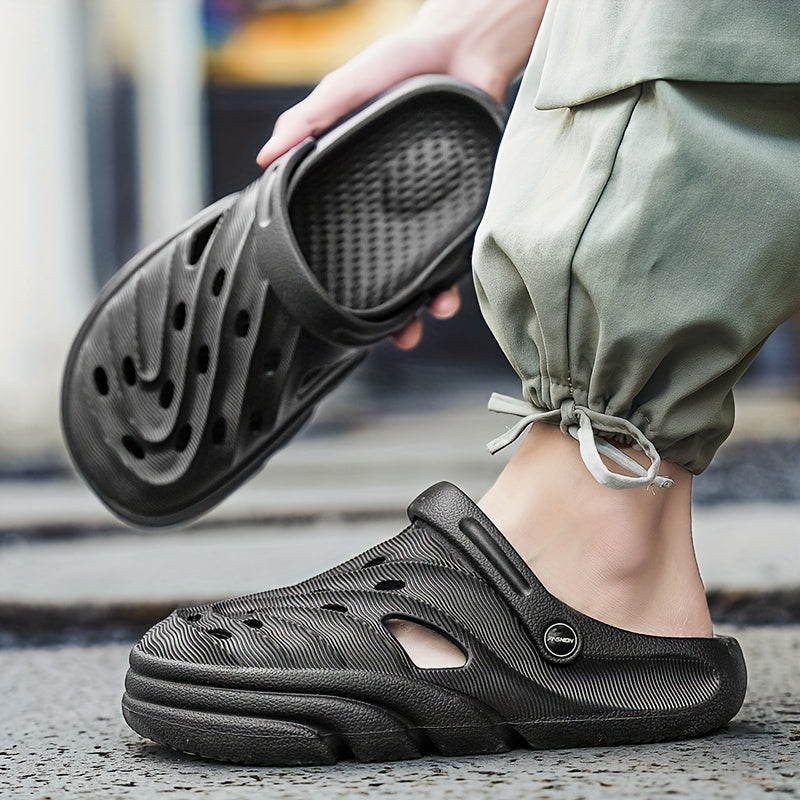 Men's Lightweight Comfy Clogs Non Slip Garden Shoes