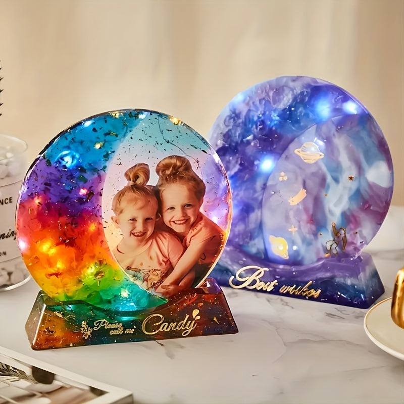 Moon Resin Mold & Picture Frame Set for DIY Home Decor