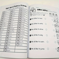 English Learning Workbook Through Words Pictures and Sentence Language