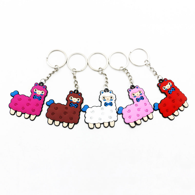 10 Pack Alpaca Keychains for Kids - Birthday & Christmas Gifts