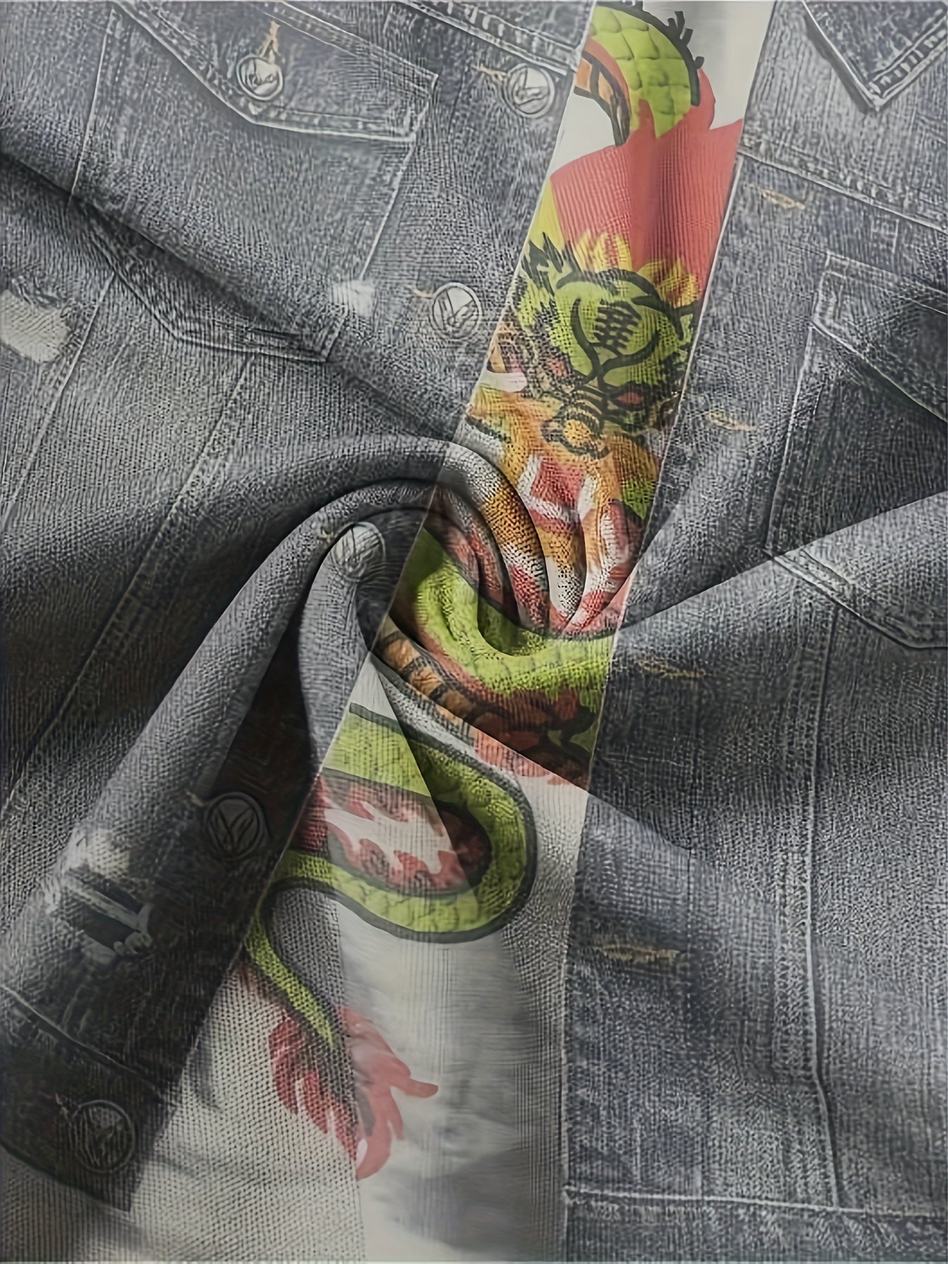Men's Printed Casual Street Style Tee Shirt
