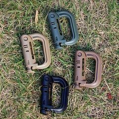 D Shaped Quick Release Buckle for Backpack Camping Hiking