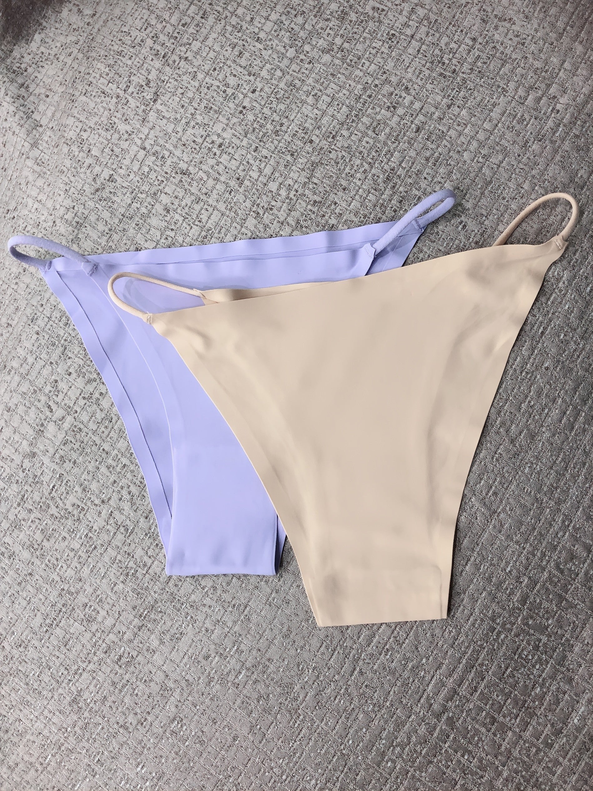 6 Pcs Seamless String Bikini Panties Low Waist Thin Band Women's Lingerie