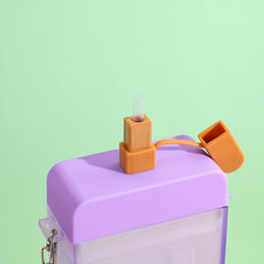 Kids' Ice Cream Water Bottle w/ Strap - Leak Proof