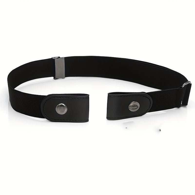 No Buckle Elastic Waist Belt Men Adjustable Comfortable Jeans Solution