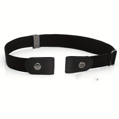 No Buckle Elastic Waist Belt Men Adjustable Comfortable Jeans Solution
