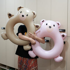 Adorable Bear Float Inflatable Mat for Beach & Pool Parties