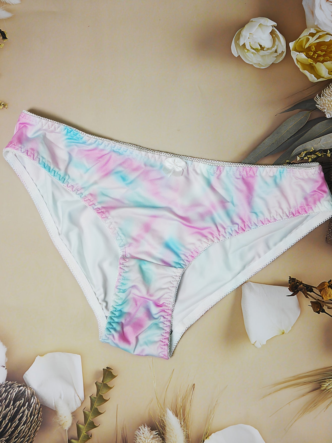 Tie Dye Push Up Bra & Panties Set