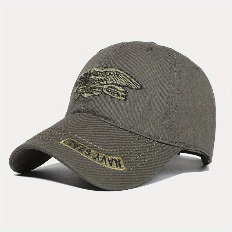 Embroidered Tactical Baseball Cap Leopards Assault Team Peaked Cap